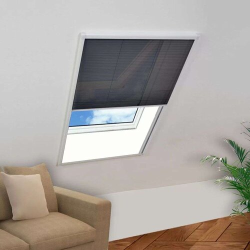  Plisirani Zaslon Protiv Insekata za Prozore Aluminijski 60x80 cm Slike