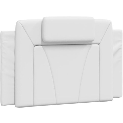 Maison Chic posteljno vzglavje - vzglavna omarica - vzglavna stranica bela 90 cm umetno usnje, (21703951) Cene