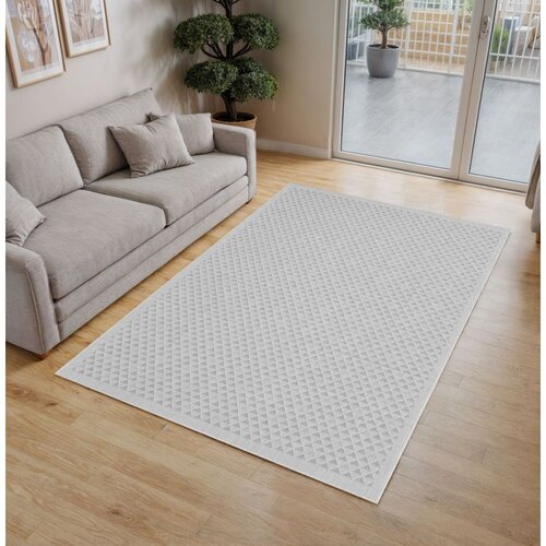 Conceptum Hypnose beda - grey grey rug (140 x 200) Slike