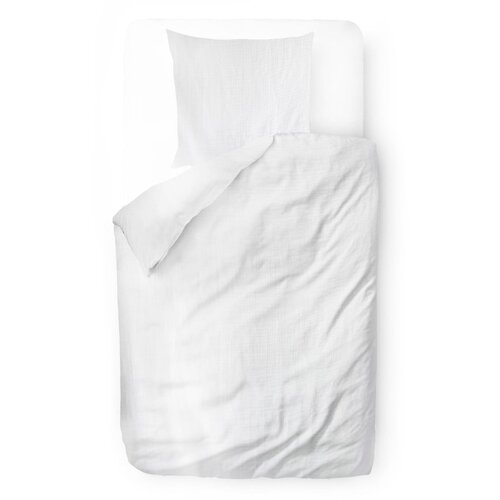 Butter Kings Bela enojna posteljnina iz muslina 140x200 cm Plain Muslin – Cene