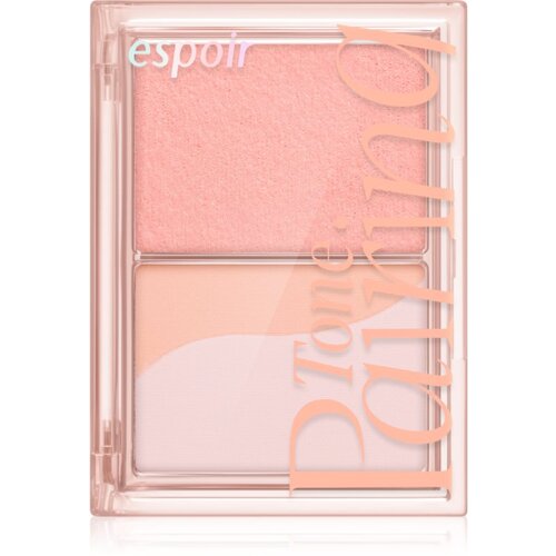 Espoir Tone Pairing Cheek trio rdečilo za popoln videz odtenek Peach Fizz 9 g Slike