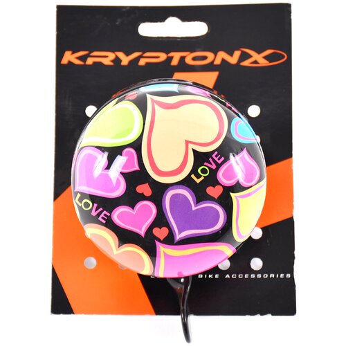Kryptonx Hearts Love Zvonce za bicikl Slike