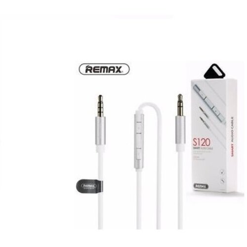 Remax aux smart audio cable  S120 1.2m beli --S76-78 Cene