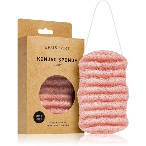BrushArt Home Salon Konjac sponge nežna eksfoliacijska gobica za telo Pink clay Cene