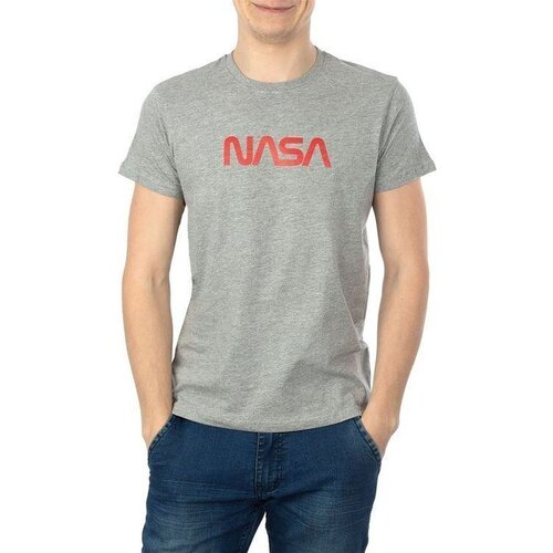 NASA Majice &amp;amp; Polo majice BIG WORM O NECK Siva Slike