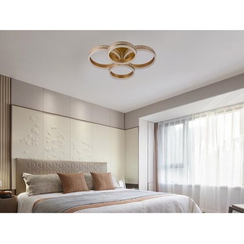  led prigu&amp;scaron;iva prislonjena plafonska lampa LED/150W/230V 3000-6500K + daljinski upravljač Slike