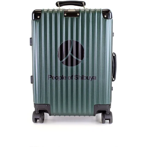 People Of Shibuya Trdi kovčki LUGGAGE BAG MEDIUMPL111 Zelena
