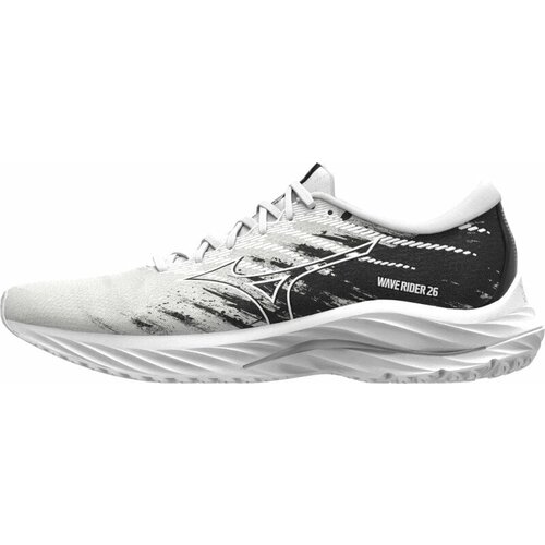Mizuno Wave Rider 26 White/White/Black 41 Slike