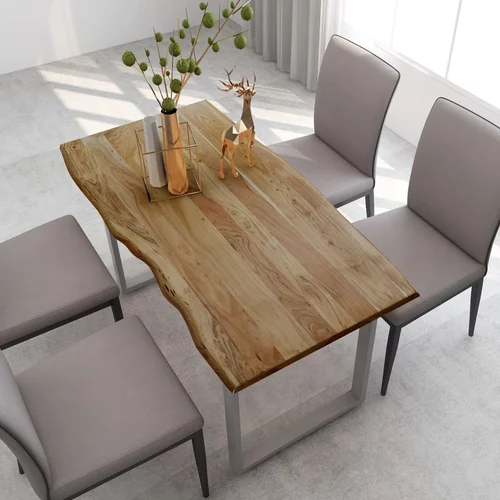  Jedilna miza 140x70x76 cm trden akacijev les
