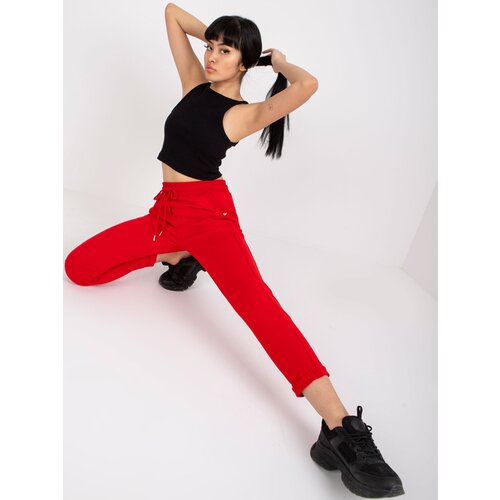 BASIC Feel Good Sweatpants-RV-DR-7806.32-red Slike
