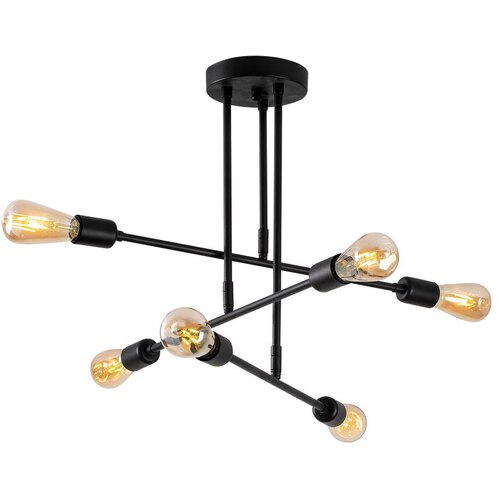 Opviq Flower 162 AV luster, 75x75cm, crni Cene