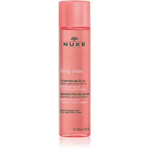 Nuxe Very Rose posvjetljujući piling za sve tipove kože 150 ml