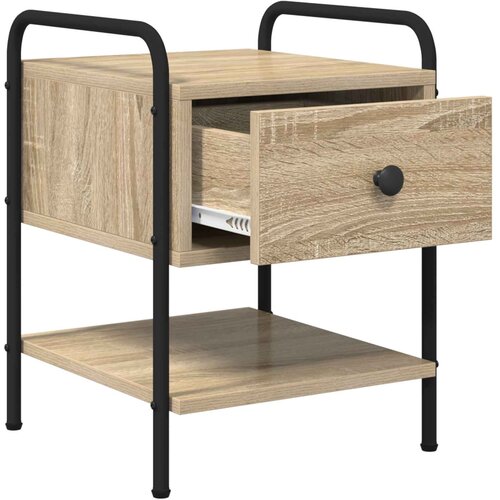  Noćni ormar Hrast sonoma 35 x 36,5 x 47 cm Konstruirano drvo Slike