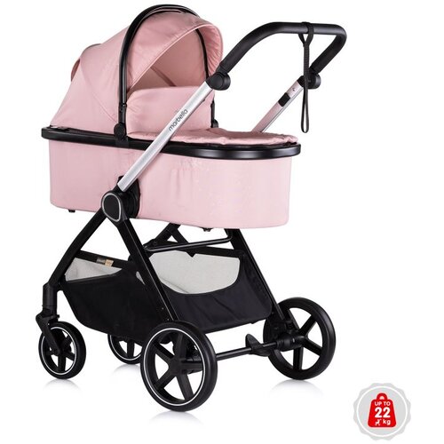 Chipolino kolica 3u1 Marbella Pink Marshmallow Cene