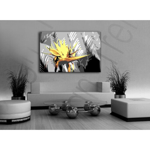  Ročno izdelana slika POP Art Flower 1-delna  (POP ART slike) Cene