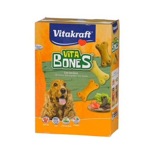 Vitakraft Dog Treats Vita Bones keksi 400g Slike