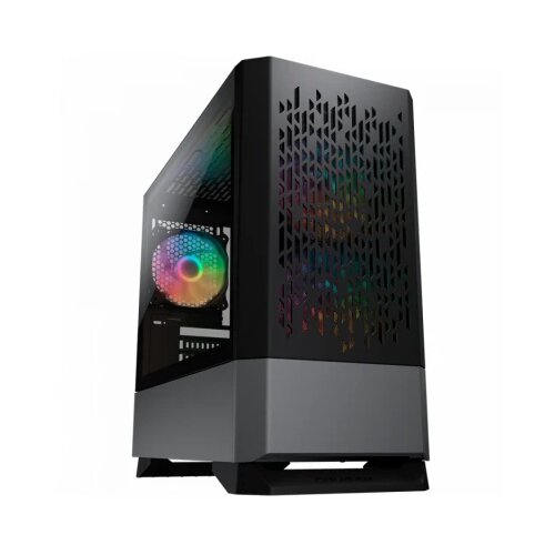 COUGAR GAMING COUGAR | MG140 Air RGB Black | PC Case | Mini Tower / Air Vents Front Panel / 3 x ARGB Fans / 4mm TG Left Panel Cene