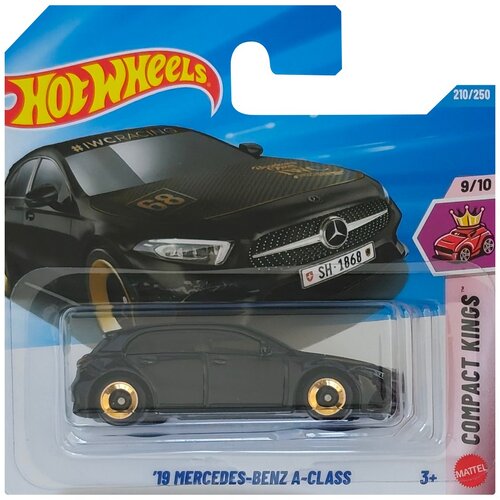 Mattel Hot Wheels: &amp;#039;19 Mercedes-Benz A-Class črni avto 1/64 - Slike