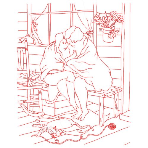 LOVERS Bojanka za parove FIRST DATE IDEA - SET 2 / PORCH Slike