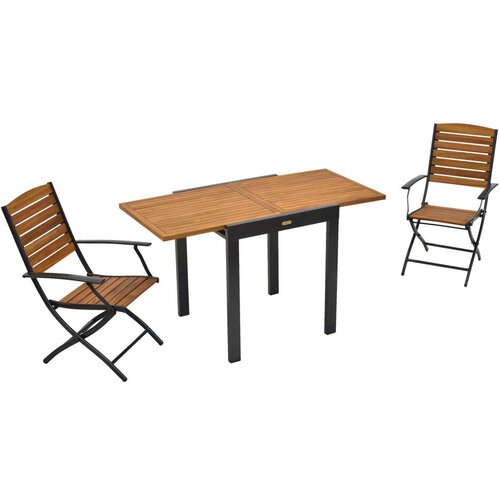 Gardenson Set Za Balkon Santorini, 3-Delno, Aluminij, Masivno Cene