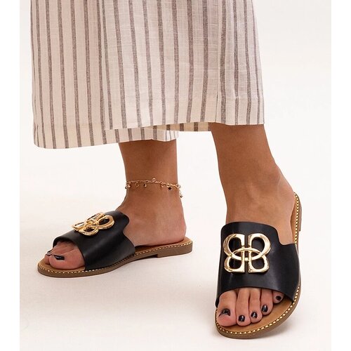 D/CEO Black sandals on a block heel Millo Cene