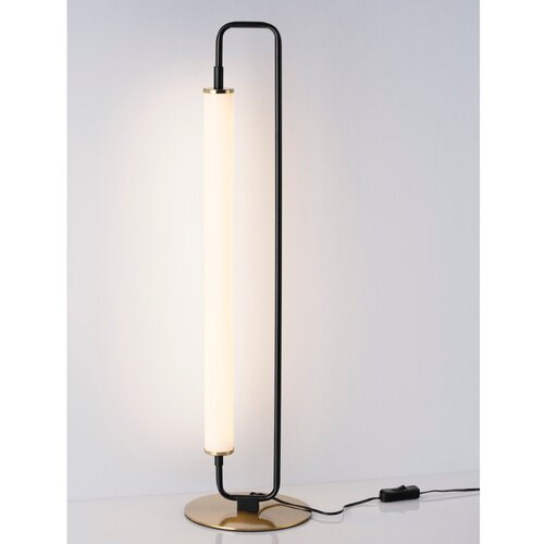 Nova Luce Bijela/mat crna metalna LED stolna lampa (visina 68 cm) Wetro &amp;ndash; Slike