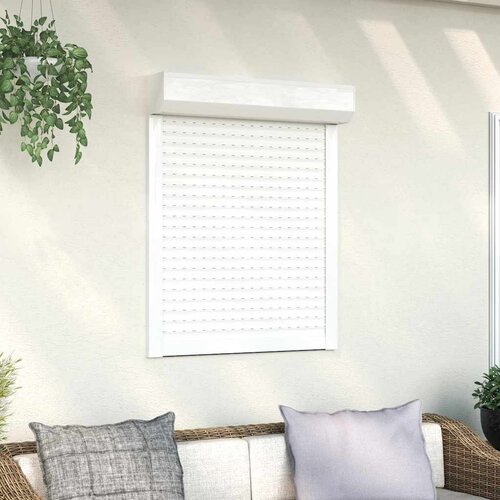 vidaXL rolete iz aluminija 80x100 cm bele Cene