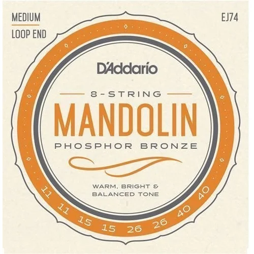 D'Addario EJ74 Žice za mandoline