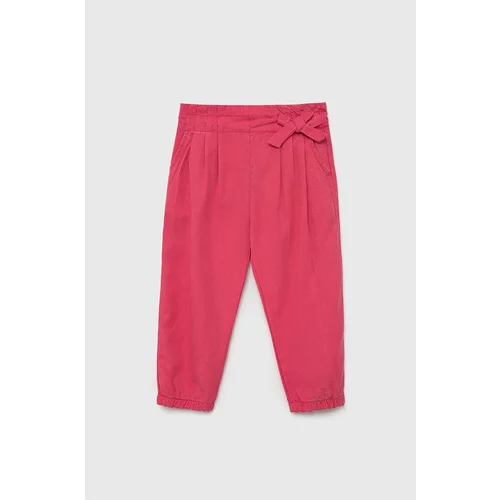 Birba Trybeyond Dječje hlače boja: ružičasta, glatki materijal