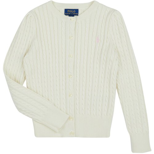 Polo Ralph Lauren MINI CABLE-TOPS-SWEATER Bijela Cijene
