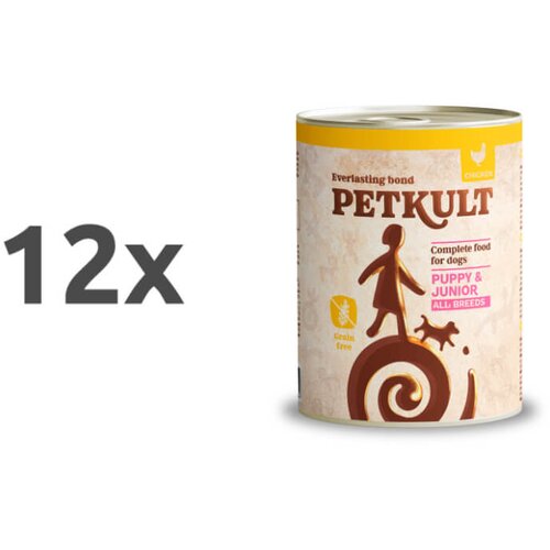 Petkult dog puppy&amp;amp;junior - pi&amp;scaron;čanec 12 x 800 g Slike