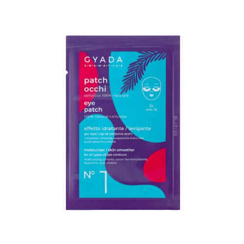 GYADA Cosmetics Vlažilna celulozna maska za oči št.1 Cene