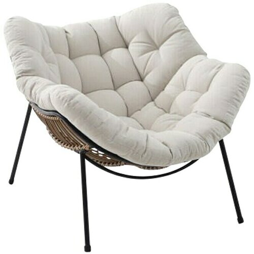 Lounge stolica Relax (D x Š x V: 110 x 96 x 83 cm, Crna, smeđa) Cijene