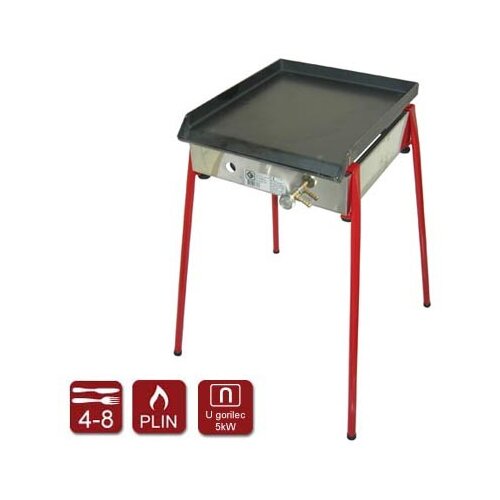 Gorenc Plinski ro�tilj, 40 x 40, Fe plo�a, U plamenik, ventil, s nogama Cijene