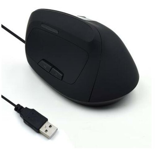 Ewent miška Ergonomic Vertical, 1600dpi, black, USB Cene