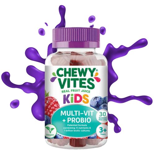 Aleksandar Mn Chewy Vites Kids Multi-Vit + Probio &amp;ndash; Multivitamini i probiotik za decu Slike