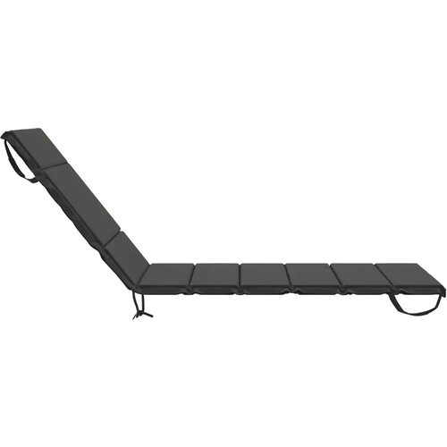  Jastučić za ležaljku GEMERT 100% poliester Antracit - Antracit 200 x 90 x 3 cm Poliester Slike