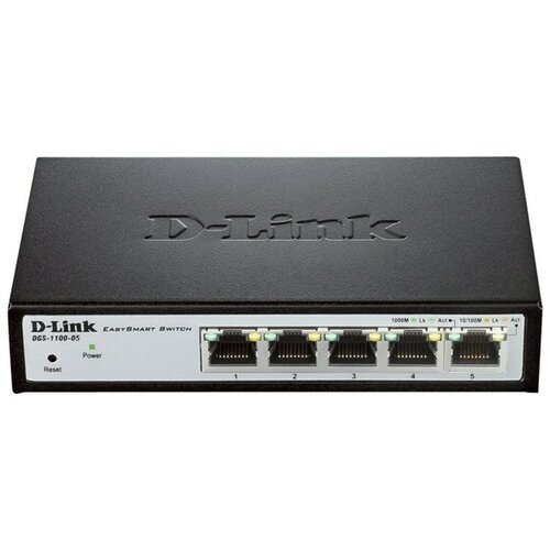 D-link DGS-1100-05P Gigabit Smart 5-Portni svič Slike