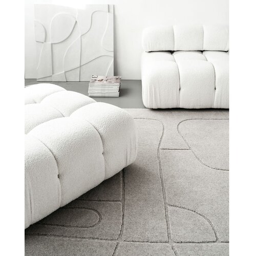 Agnella Svijetlo sivi vunen tepih 200x300 cm Morphic &amp;ndash; Slike