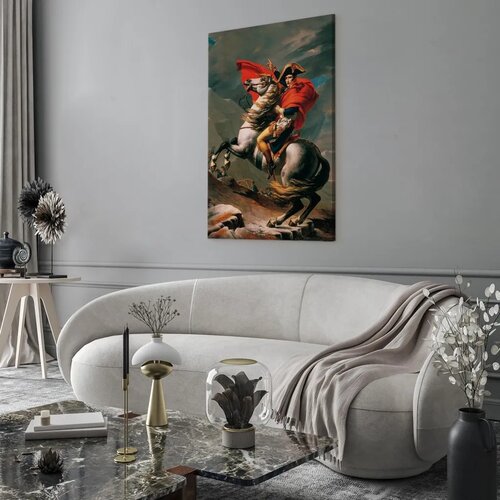  Slika - Jacques-Louis David &amp;ndash; Napoleon Crossing the Alps 80x120 Standard Slike