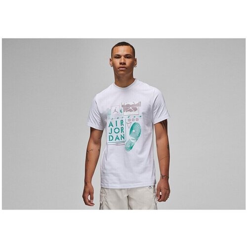 Nike Air Jordan Brand Graphic Crew Bijela Cene