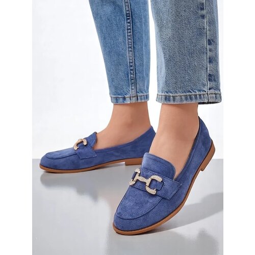 Resti Elegant women&amp;#039;s moccasins with a rhinestone decoration Zante Slike