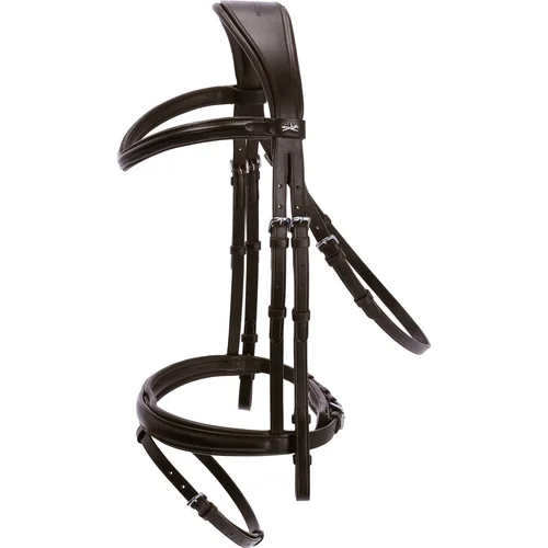 Schockemöhle Sports Uzda Monza, brown/silver