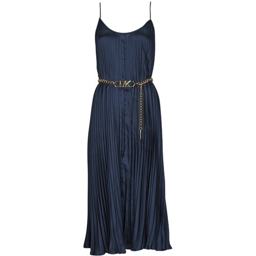 Michael Kors PLEATED SLIP MIDI DRESS Slike