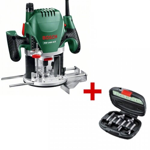 Bosch Glodalica POF 1400 ACE + set od 6 glodala Cene