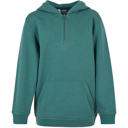 Urban Classics Boys&amp;#039; sweatshirt Boxy Zip Hoody green Slike