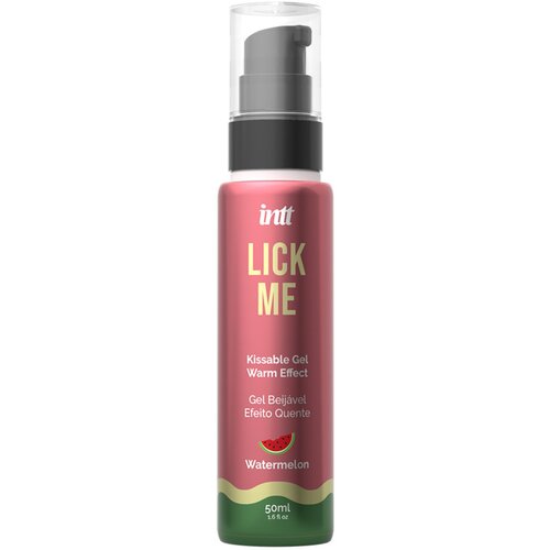 Intt LICK ME KISSABLE GEL WITH HEAT EFFECT AND WATERMELON FLAVOUR 50ML Cene