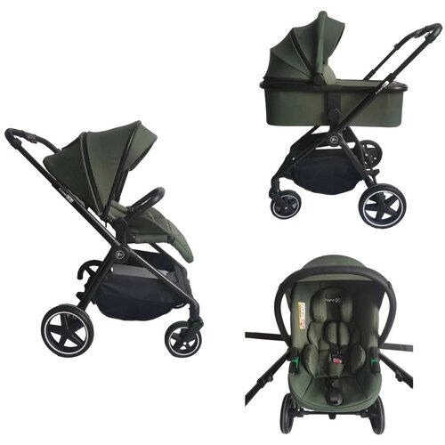 Freeon voziček 3v1 ZACK, olive green Cene