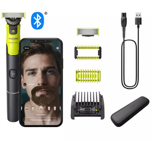 Philips OneBlade 360 with Connectivity QP4631/65 lice + tijelo Slike