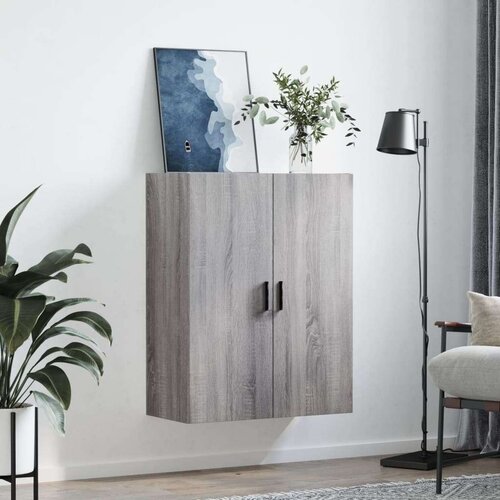 VidaXL Stenska omarica siva sonoma 69,5x34x90 cm Slike
